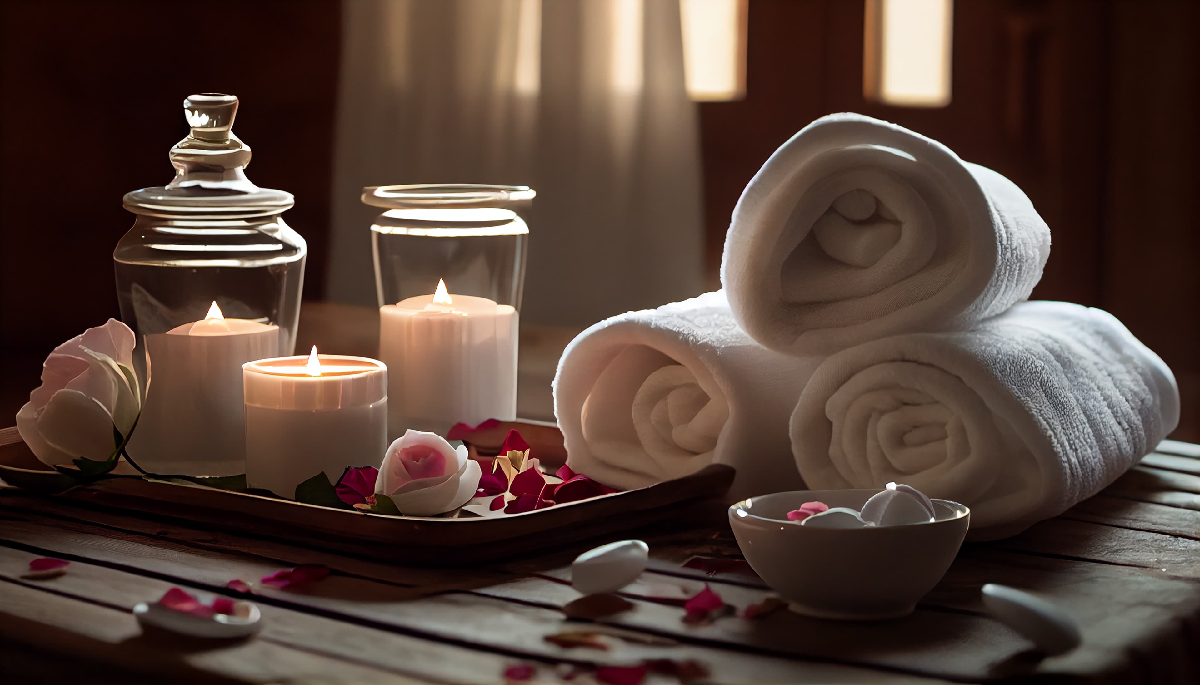 Relaxing spa background